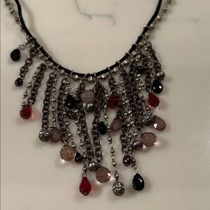 Elegant Multi-Color Beaded Necklace